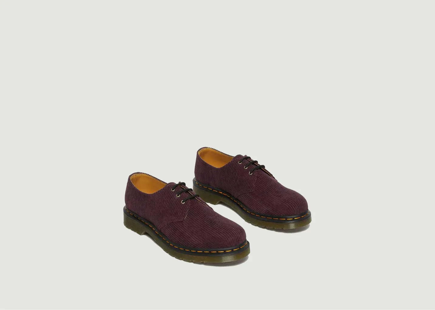 Chaussure 1461 en velours côtelé Dr. Martens