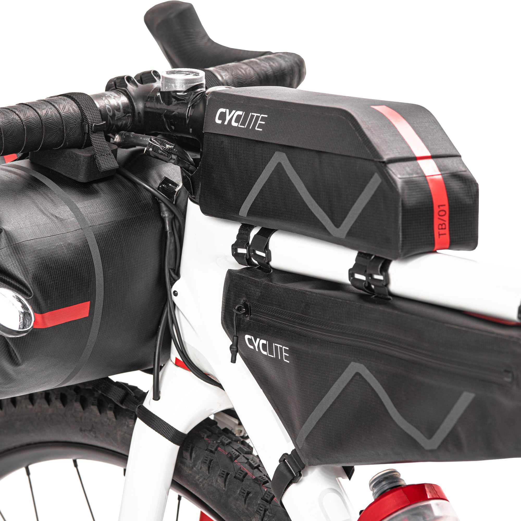Cyclite Frame Bag / 01 Rahmentasche 2,8l schwarz