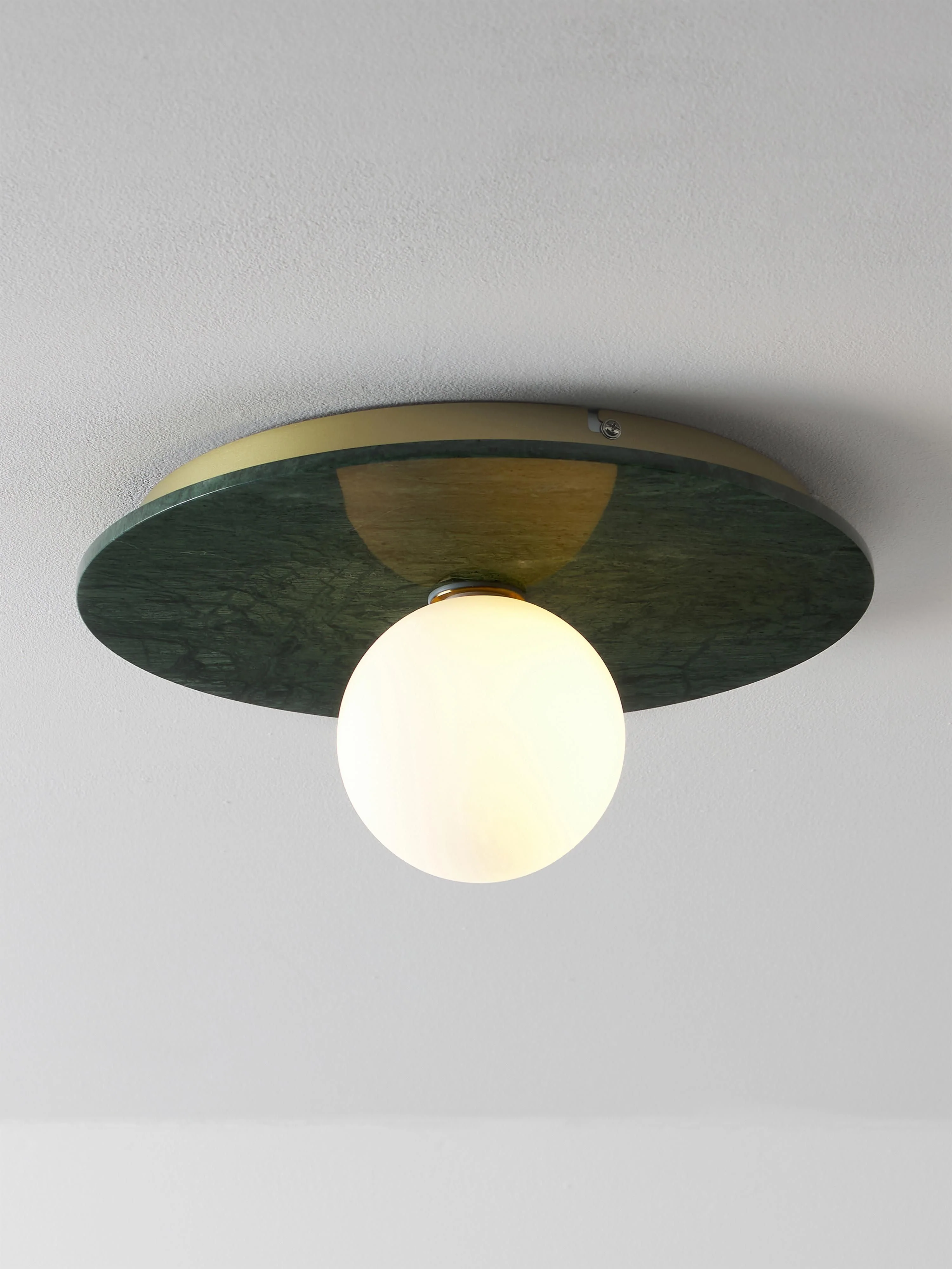 Marmeren wand- en plafondlamp Cehlani