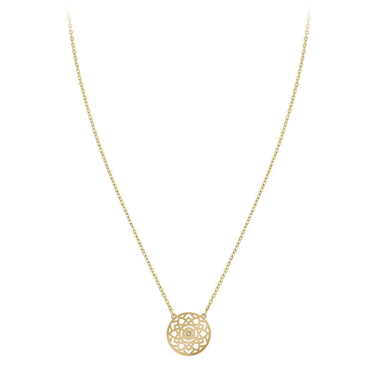 Collier par SC Bohème orné d'un véritable diamant blanc