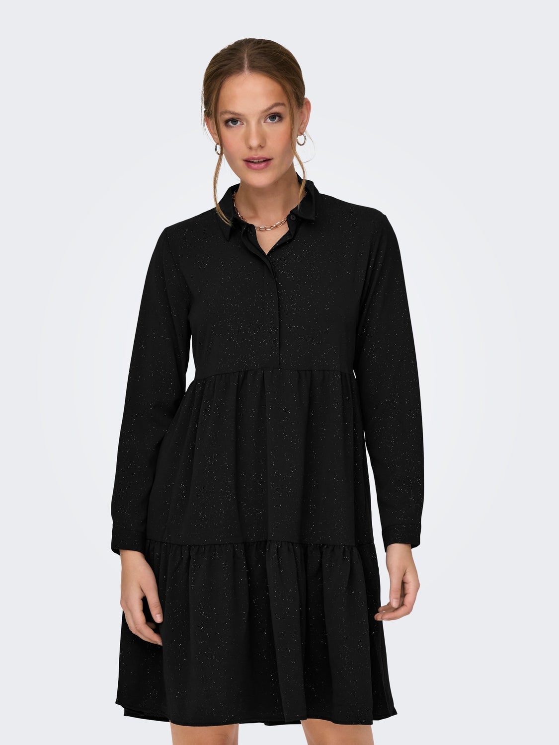 JDYPIPER Langes Kleid Black