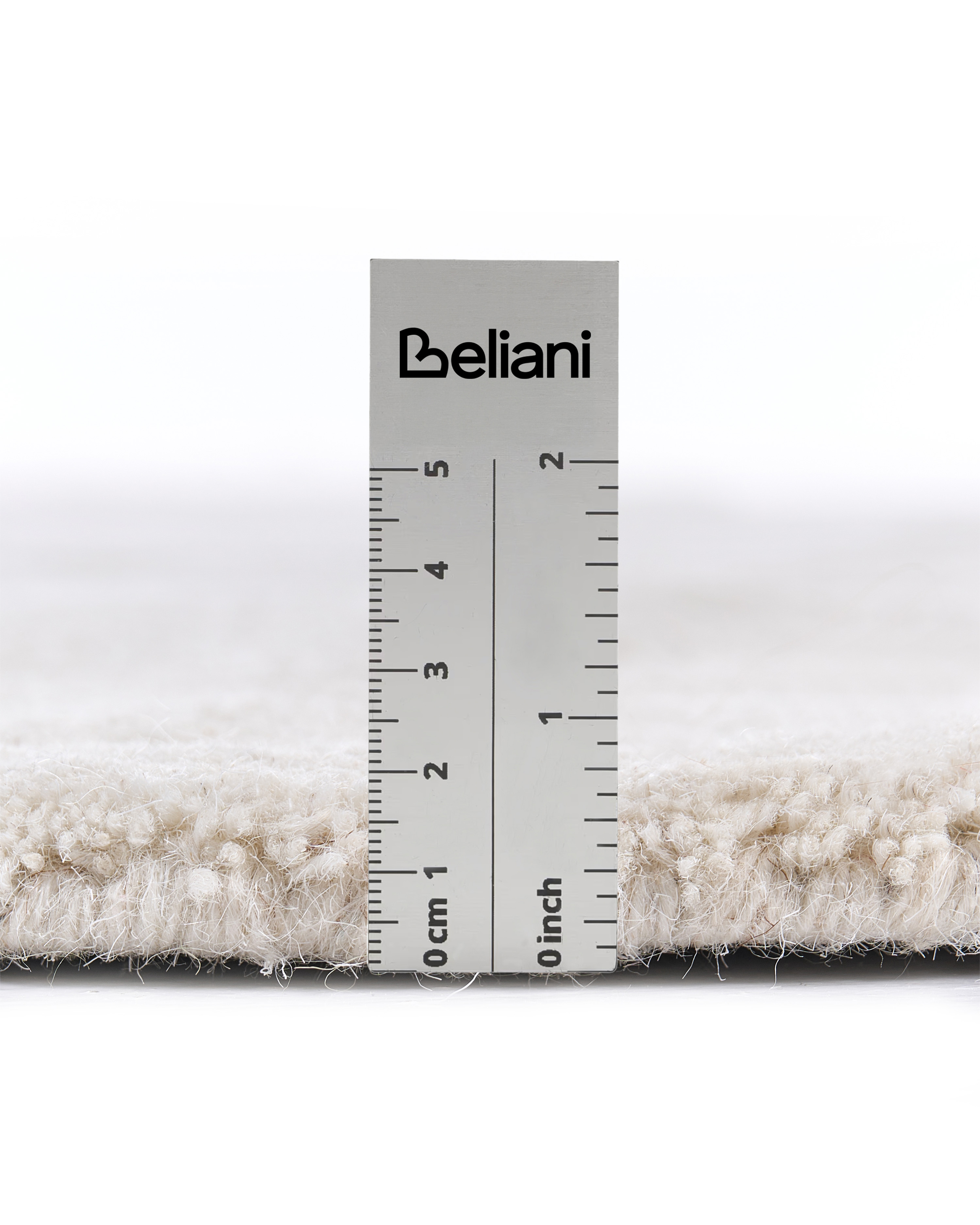 Vloerkleed KOKKINI Lichtbeige ø 140 cm Wol