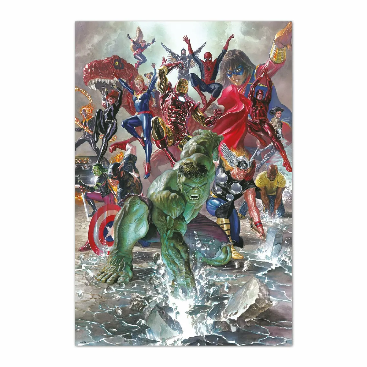 Poster Marvel Los Vengadores - Sans cadre