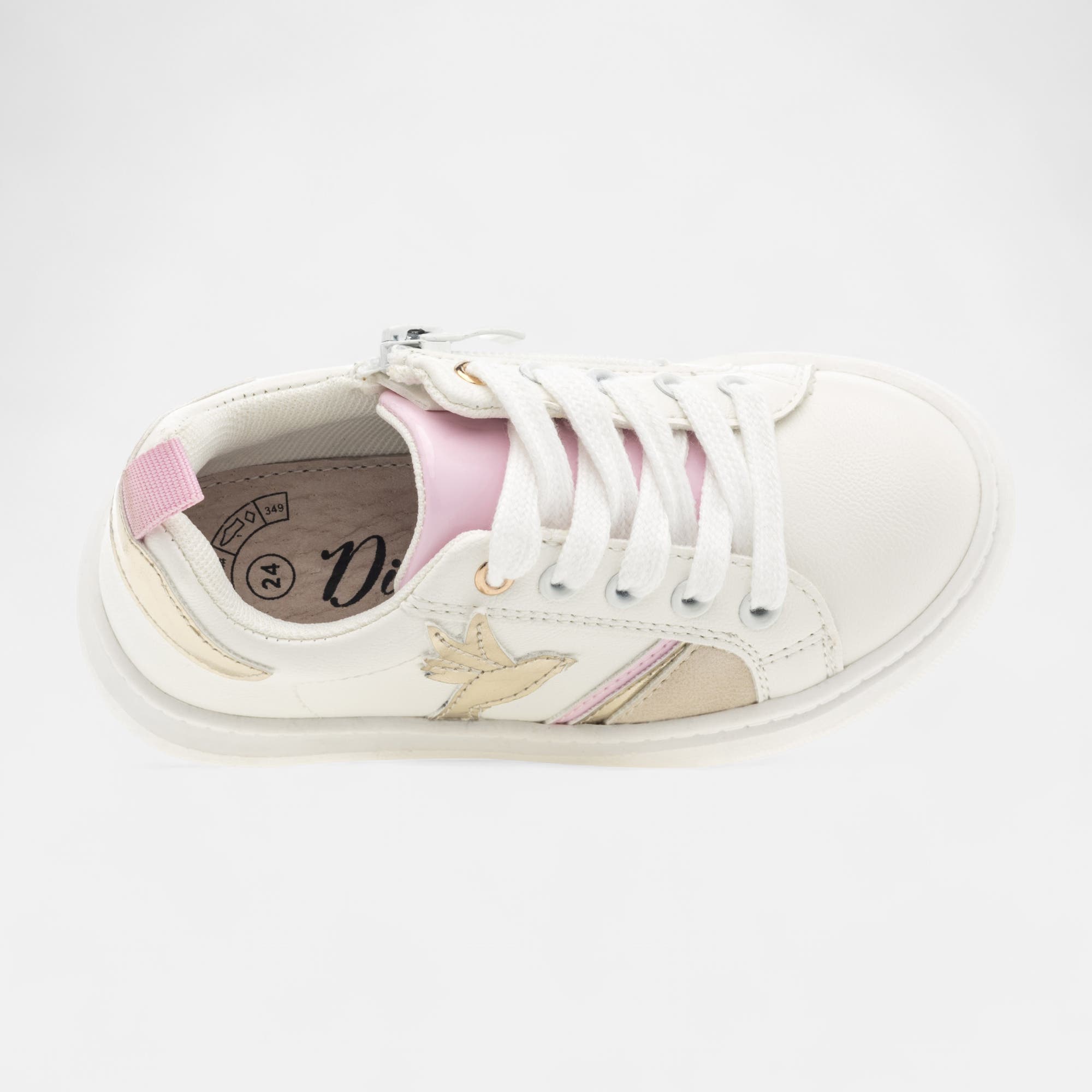 Baskets basses Fille blanc