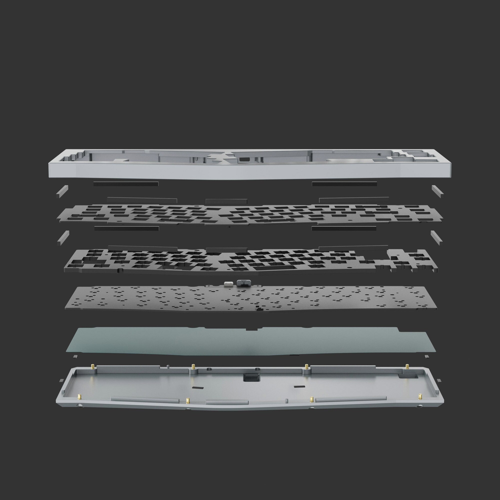 Keychron Gaming-Tastatur Q8 Barebone ISO