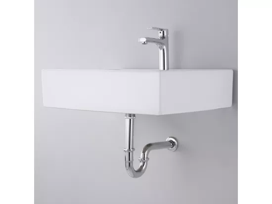 Siphon de Lavabo en Acier Inox Chromé Siphon Tube pour Lavabo Anti-odeur - G1-1-4