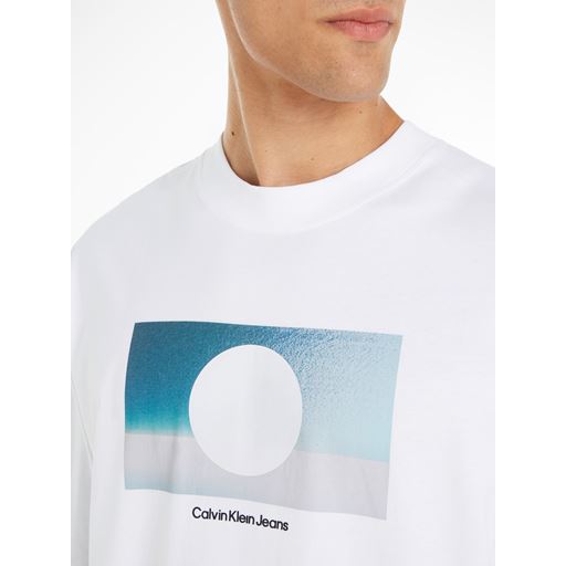 Calvin Klein Jeans Cut Out T-shirt, Bright White, XL