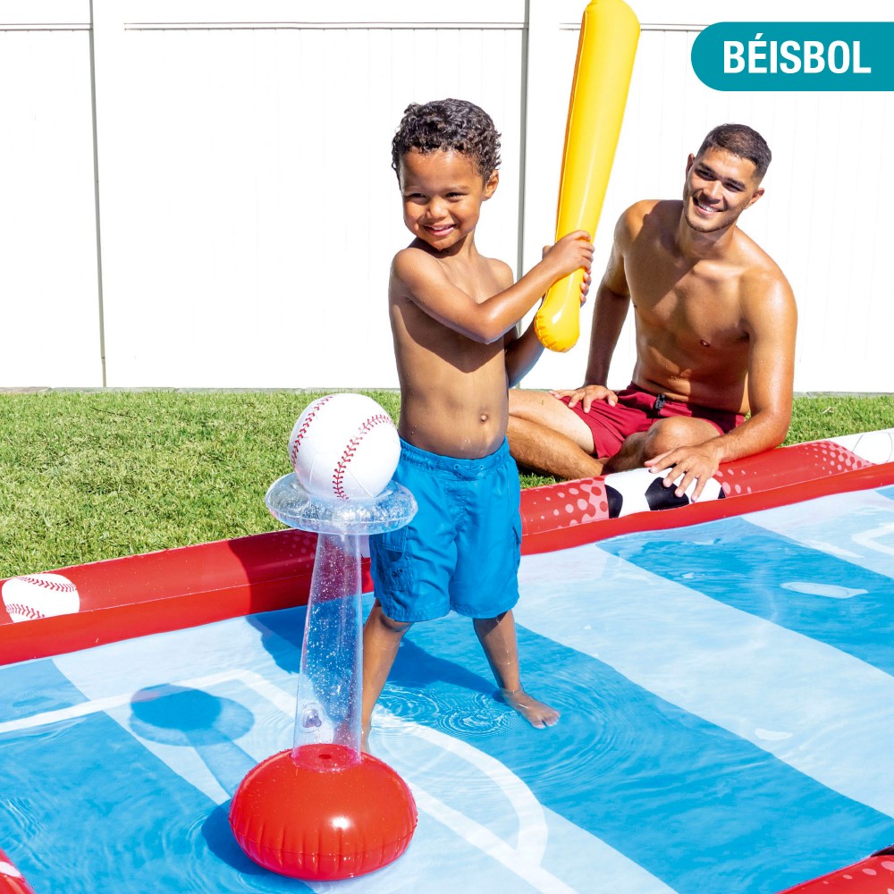 Centro de jogos multiesportivo inflável Intex