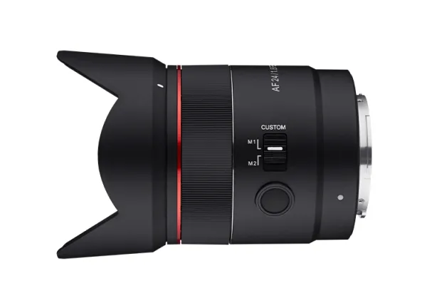 Samyang AF - Vidvinkel objektiv - 24 mm - f/1.8 FE - Sony E-mount - for Sony Cinema Line; a VLOGCAM; a1; a1 II; a6700; a7 IV; a7C; a7C II; a7CR; a7R V; a9 III