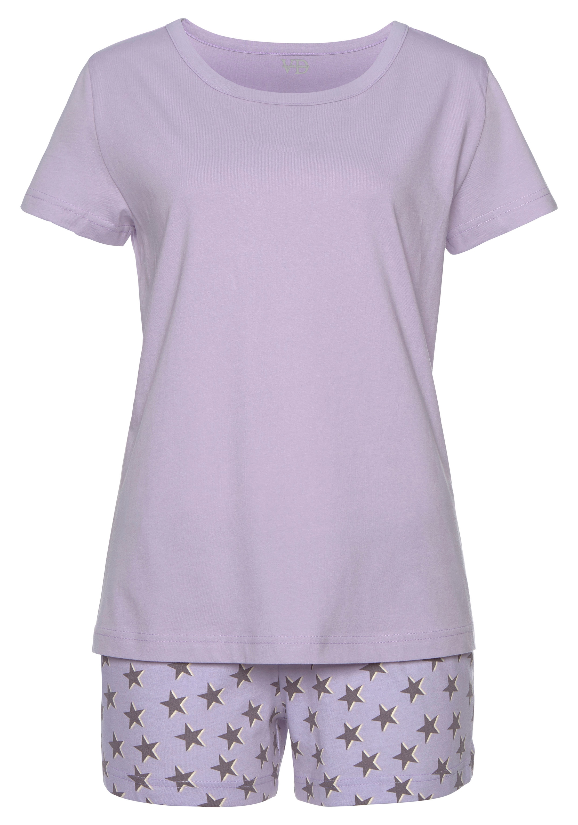 Vivance Dreams Shorty, 4 Stk. mit Sternedruck