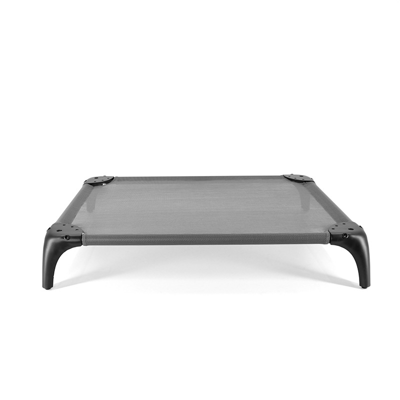(120x73x15cm) Erhöhtes Haustier Bett Hundesofa Kühlendes Katzen Hochbett - Grau