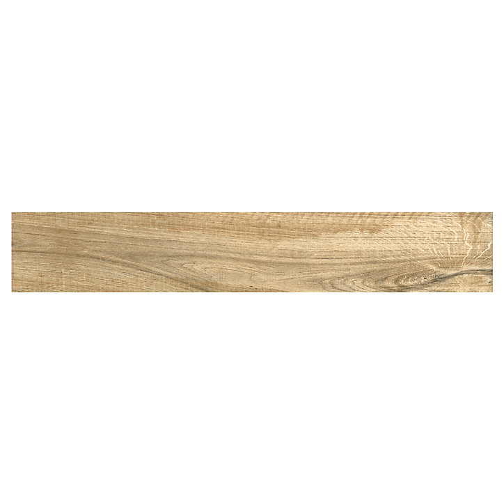 Carrelage sol effet bois naturel Woodland 15 x 90 cm