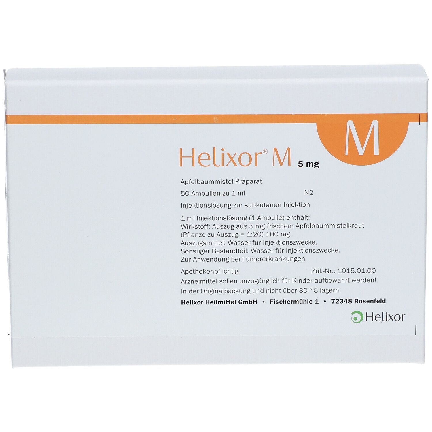 Helixor® M  5 mg