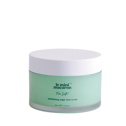 Le Mini Macaron Très Soft Sugar Foot Scrub, 100 ml