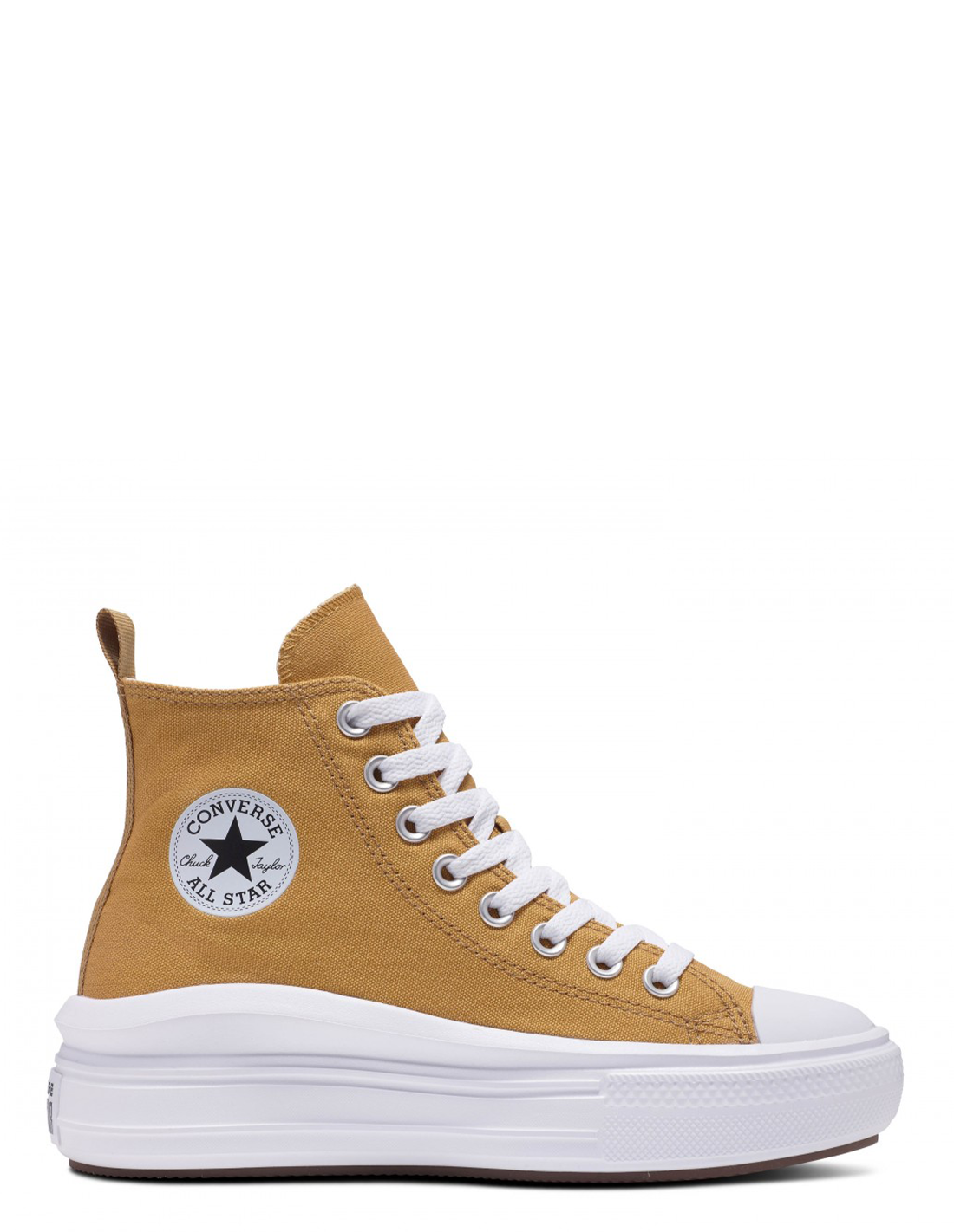 converse sneakers compensées montantes femme ctas move hi burnt beige