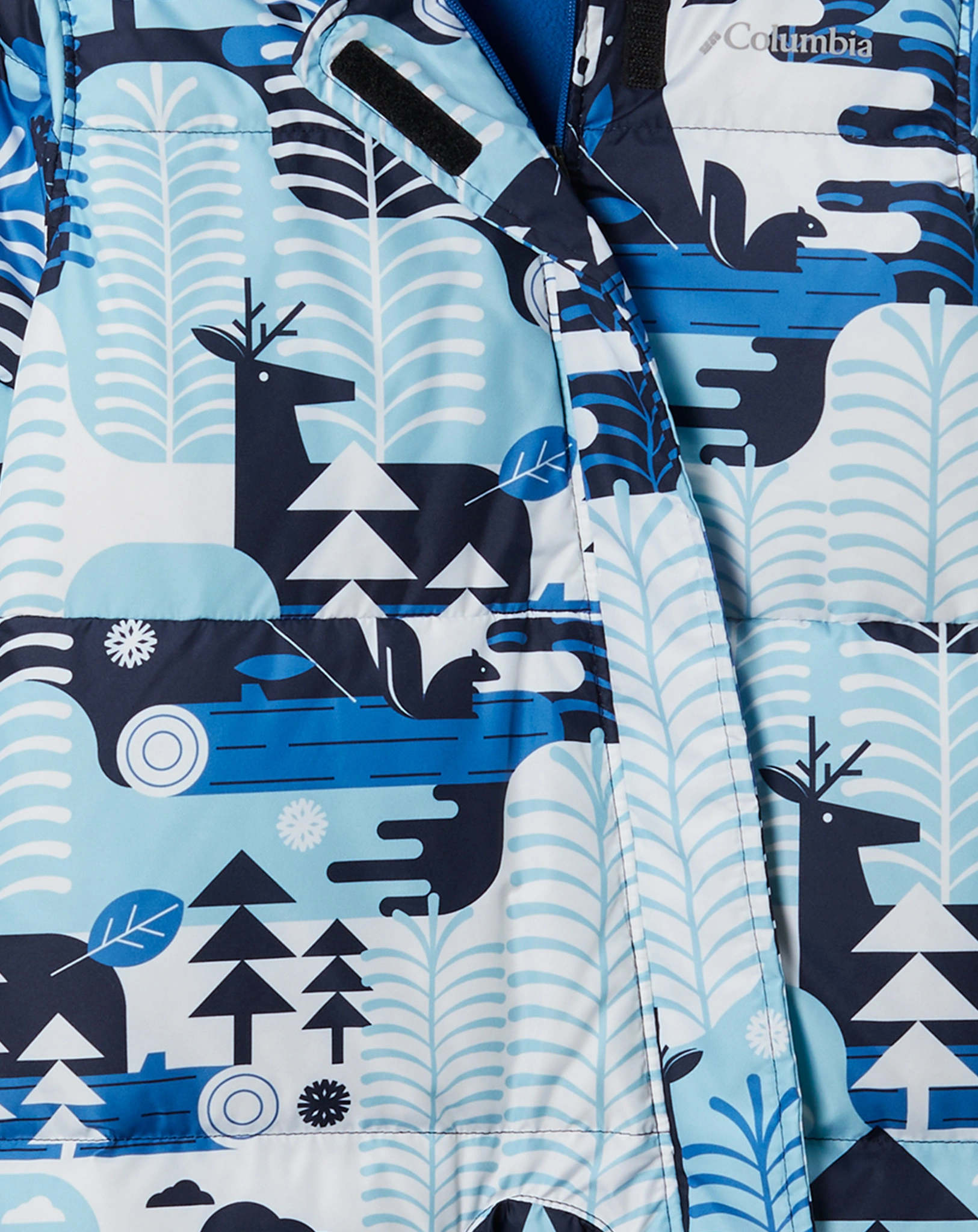 Schneeoverall SNUGGLY BUNNY BUNTING in navy winterlands
