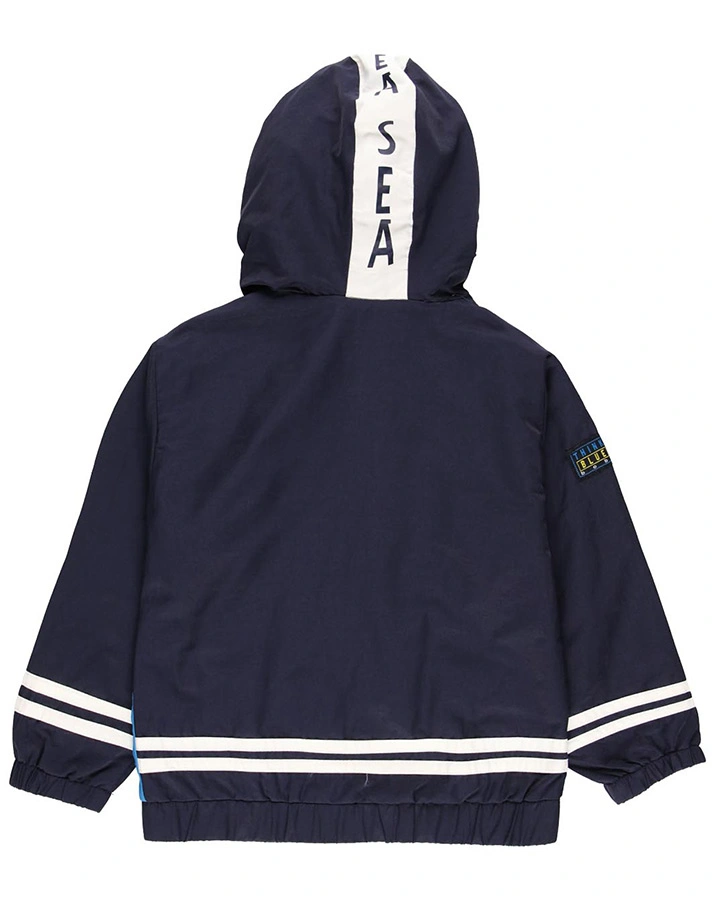 Windjacke NORTH COAST in blau