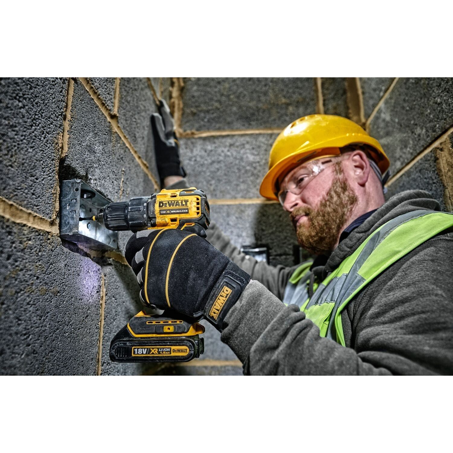 DeWALT DCD708N Compacte accu schroefboormachine 18V XR Basic Body