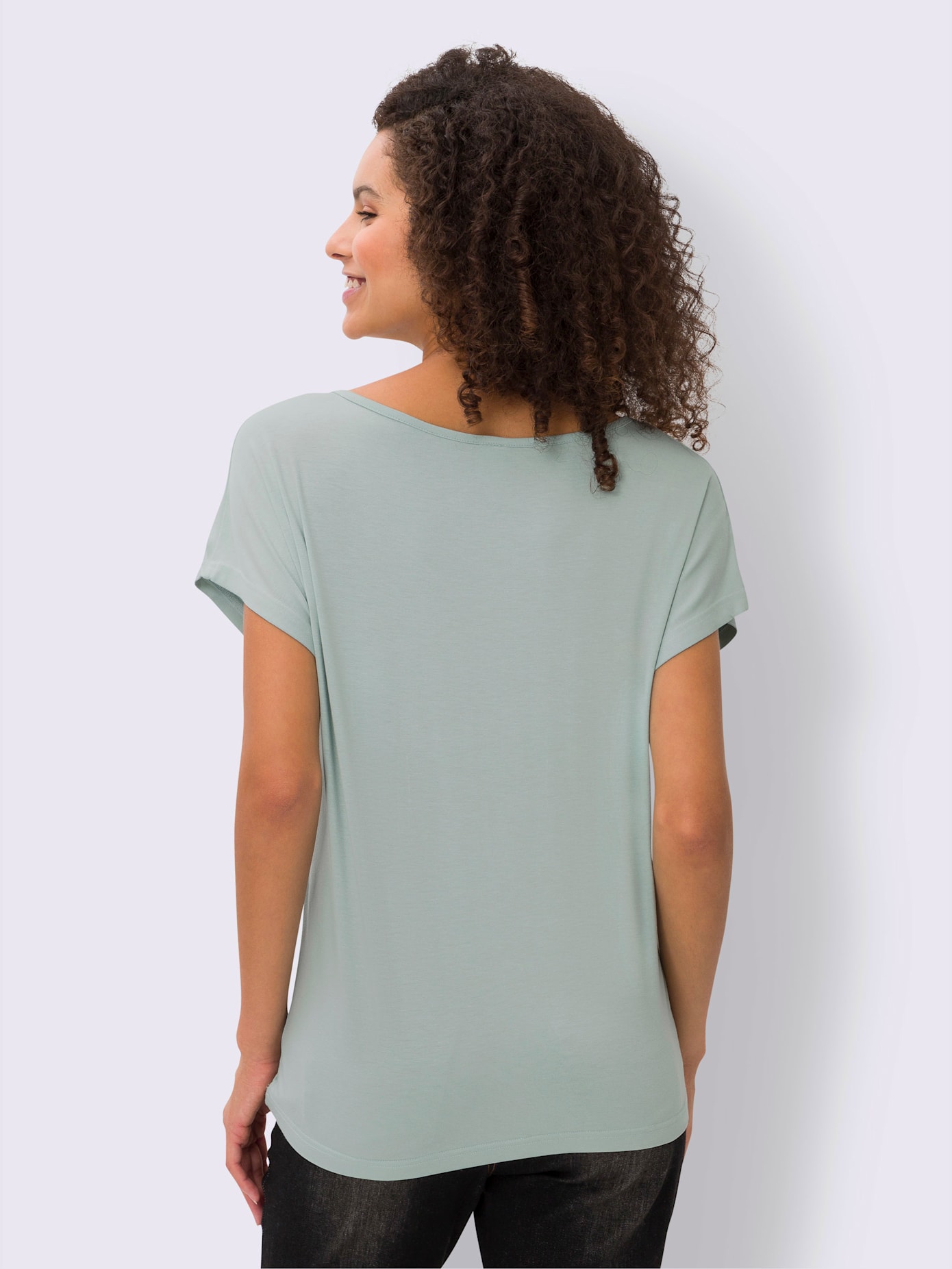 T-shirt imprimé floral devant