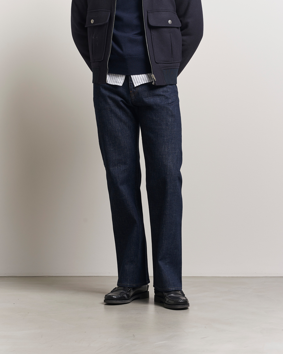 Sunflower Straight Twist Jeans Simple Rinse Blue