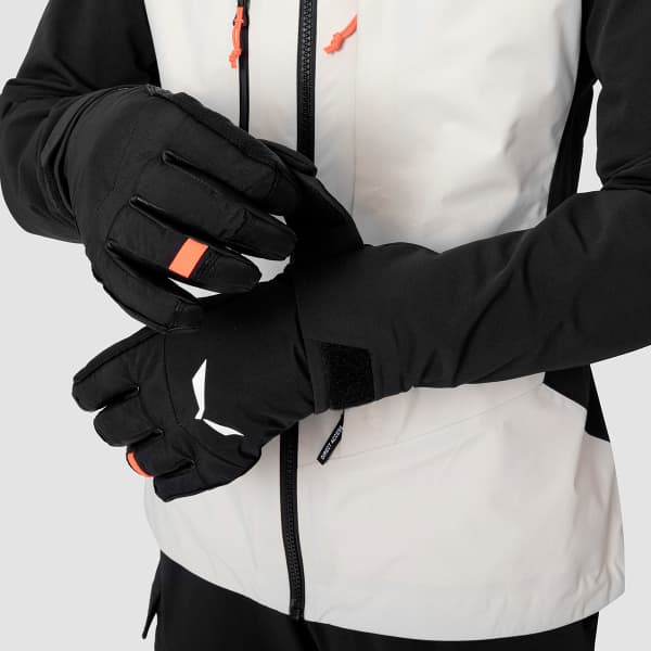 Veste softshell SALEWA SELLA DST HYB JKT W BLACK OUT