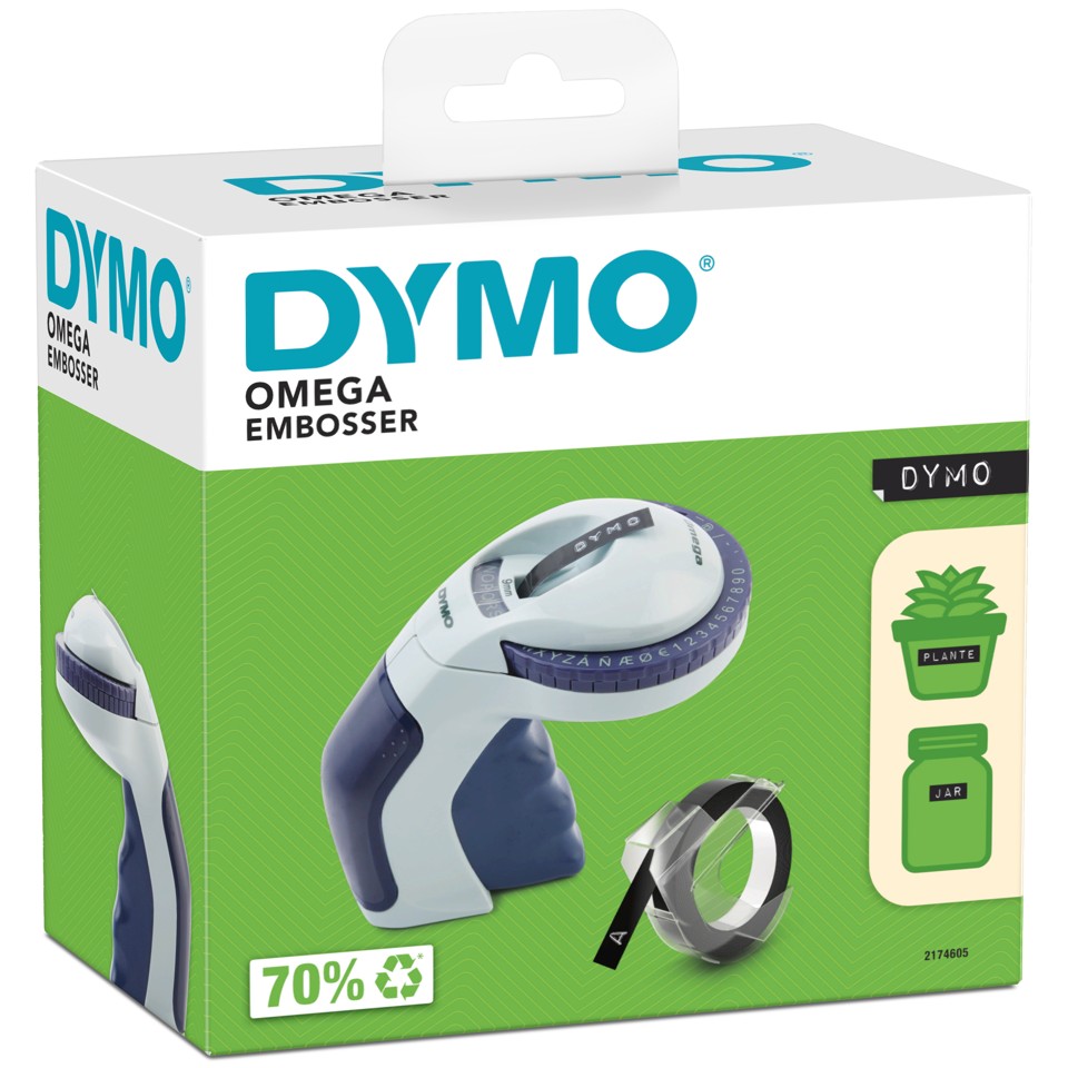 DYMO - Omega Prægemaskine DK/NO