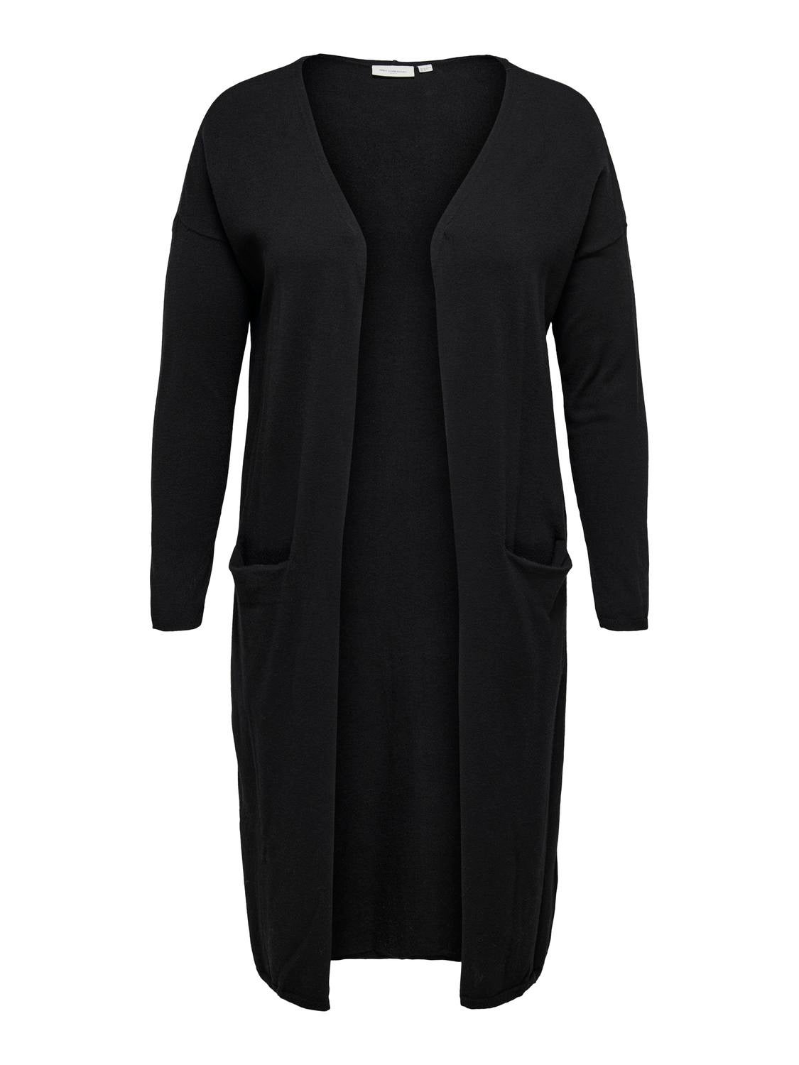 CARNEW Strickjacke Black