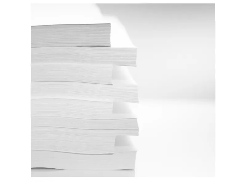 Fakturapapir A4 hvid med giroperforering 2000 stk./kasse