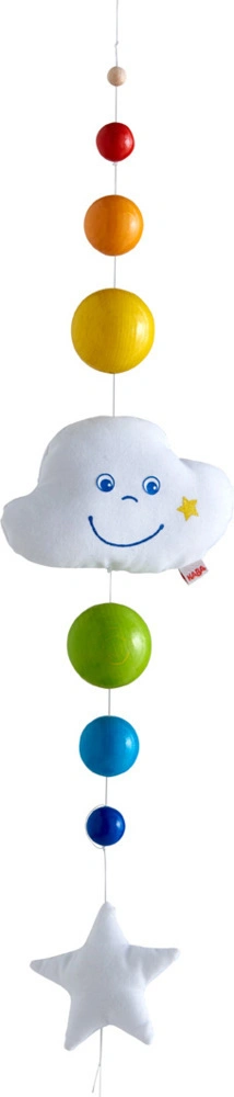 Mobile REGENBOGENWELT mit glow in the dark
