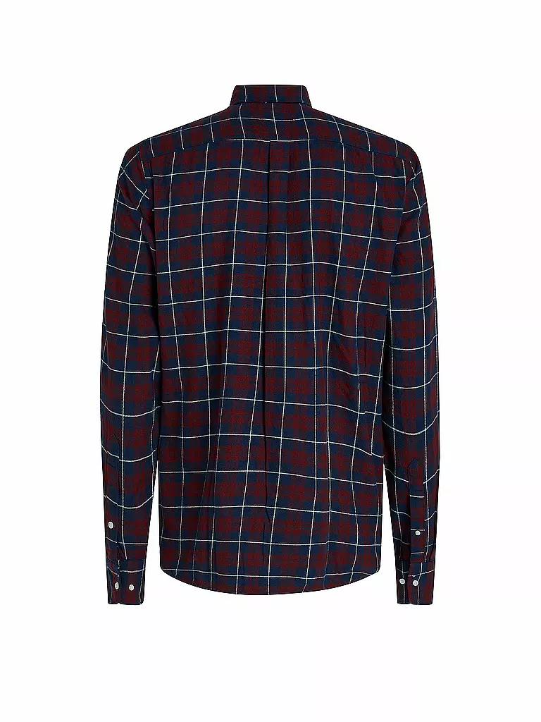 TOMMY HILFIGER Hemd Regular Fit  rot