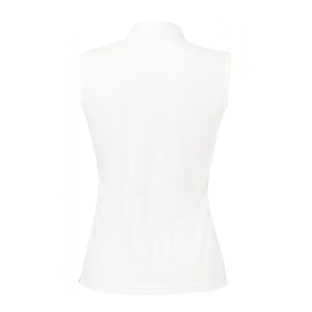 Equitheme MESH - Polo Femme blanc
