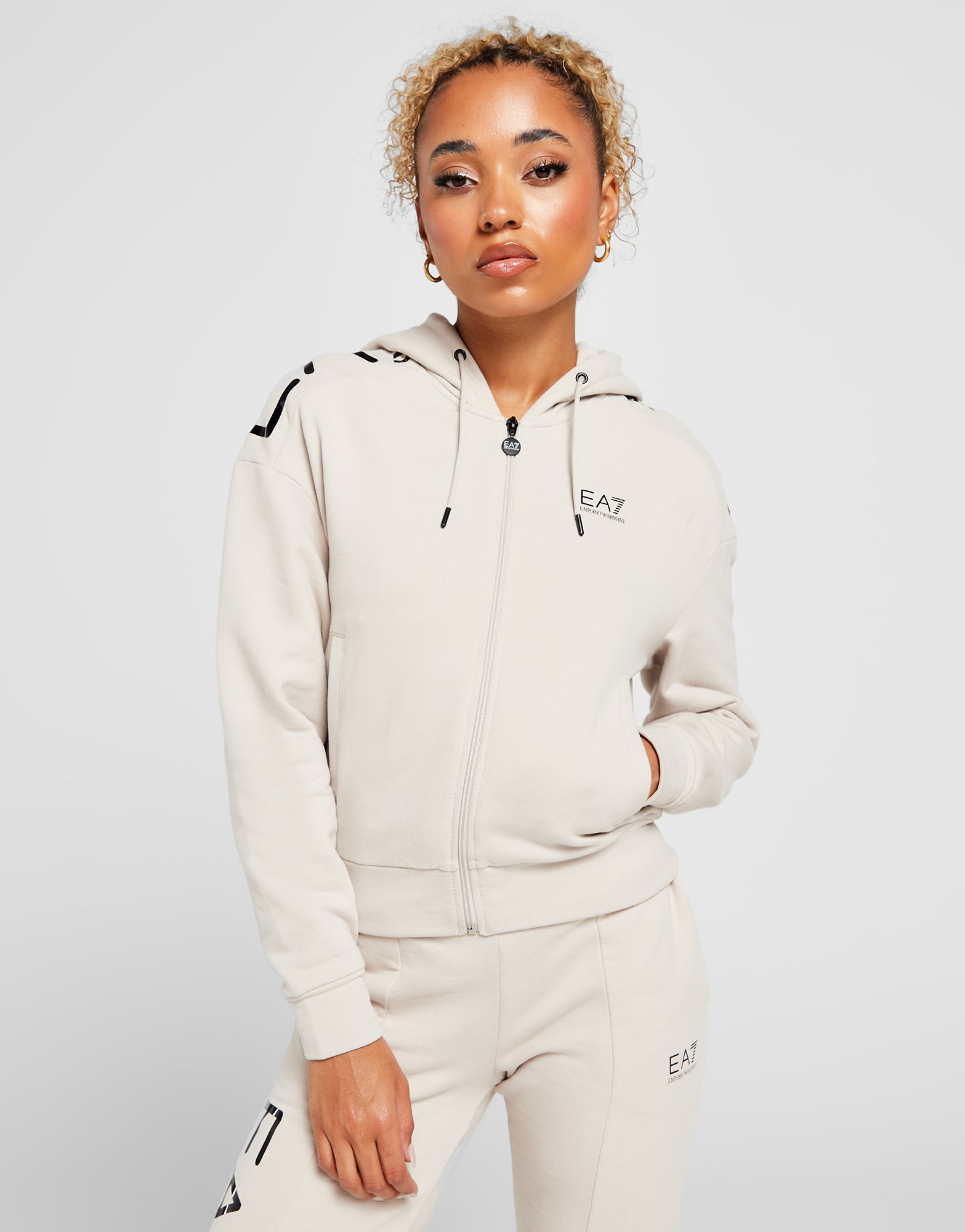 Emporio Armani EA7 Sweat à Capuche Femme