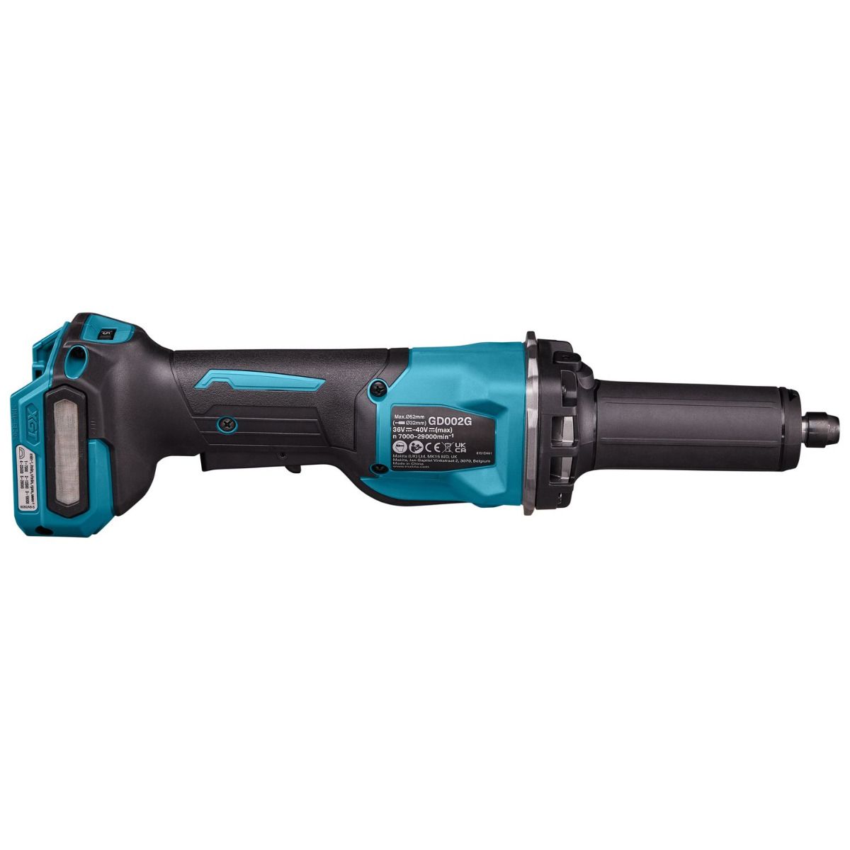Makita GD002GZ Accu rechte slijper XGT 40V Max Basic Body