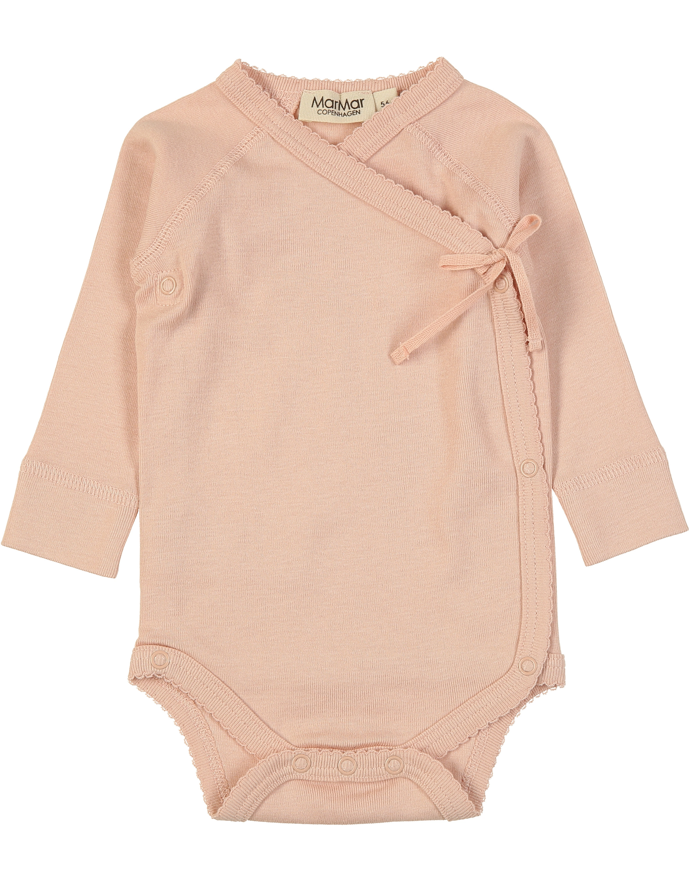 Wickelbody BELITA langarm in rose