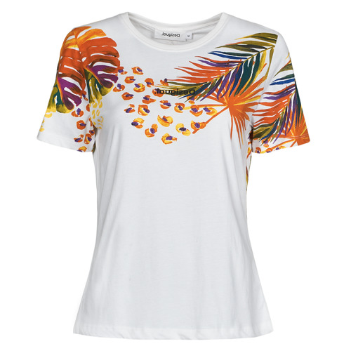 Desigual - TS_MINNEAPOLIS - Blanc / Multicolore