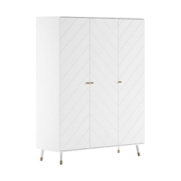 Vipack Billy Kledingkast 3 Deurs - Wit