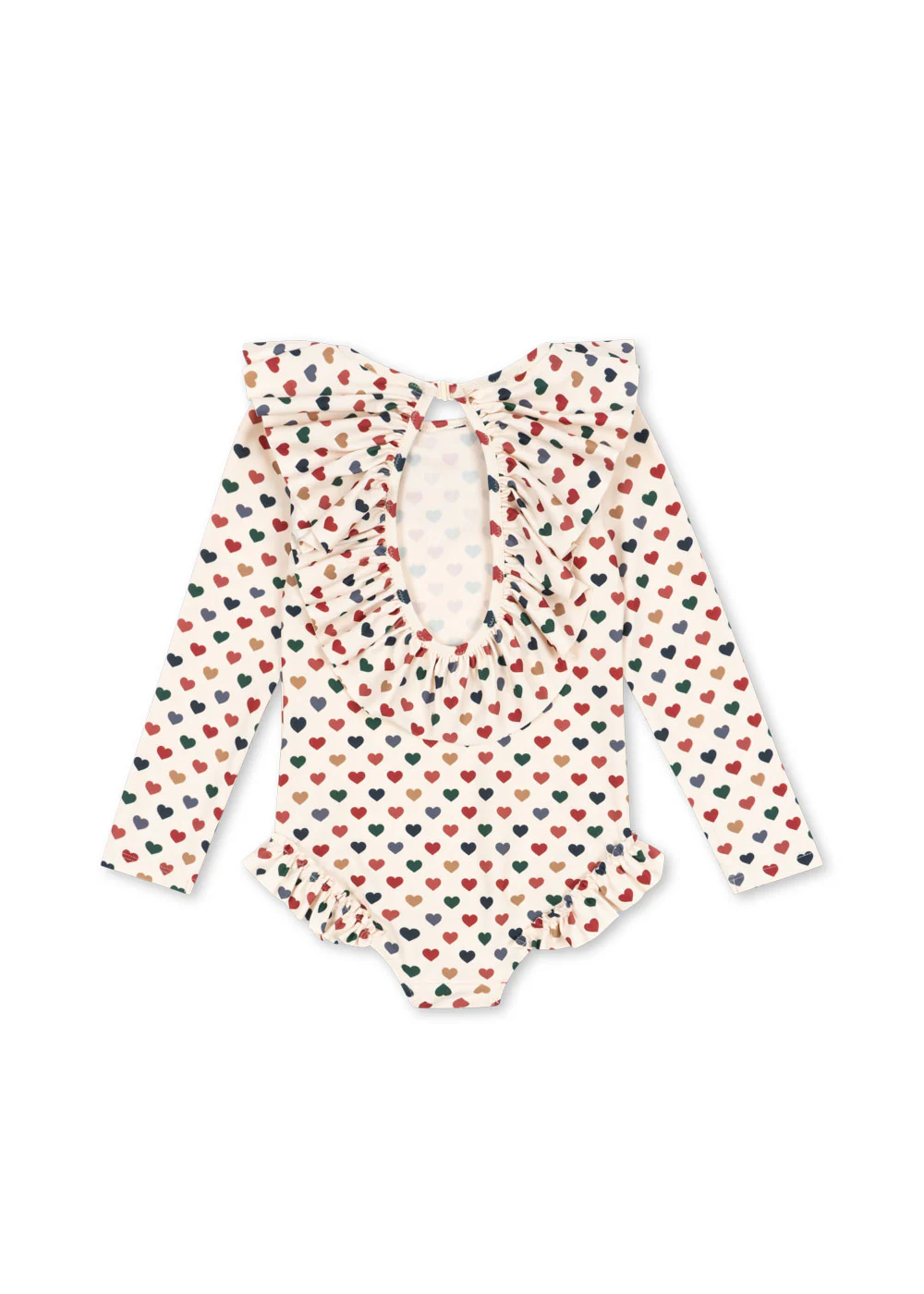 manuca langærmet badedragt - coeur coloré - 9M