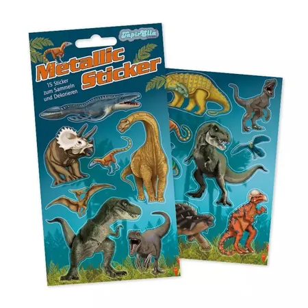 Lutz Mauder TapirElla Metallic-Sticker, Dinosaurier
