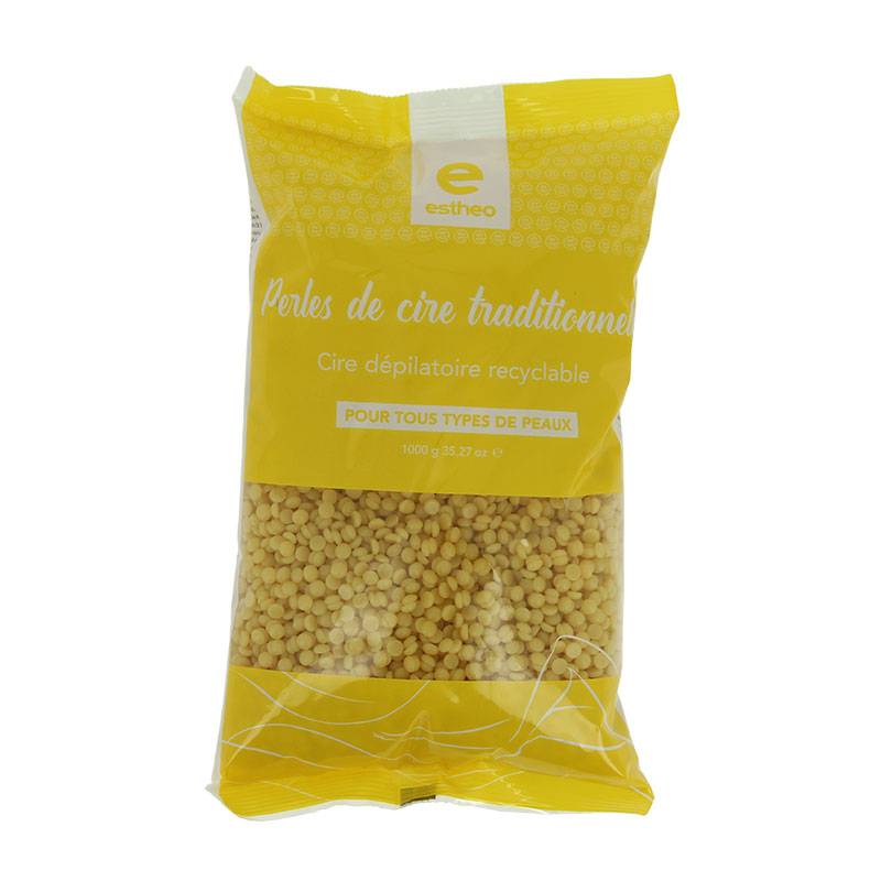 Cire gouttelette traditionnelle Jaune / 1000g