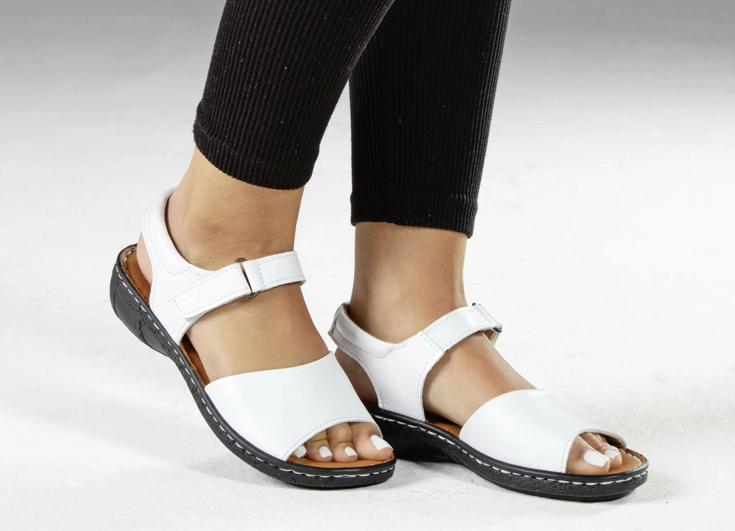 ELENA EDEN Sandale mit verstellbarer Klettspange