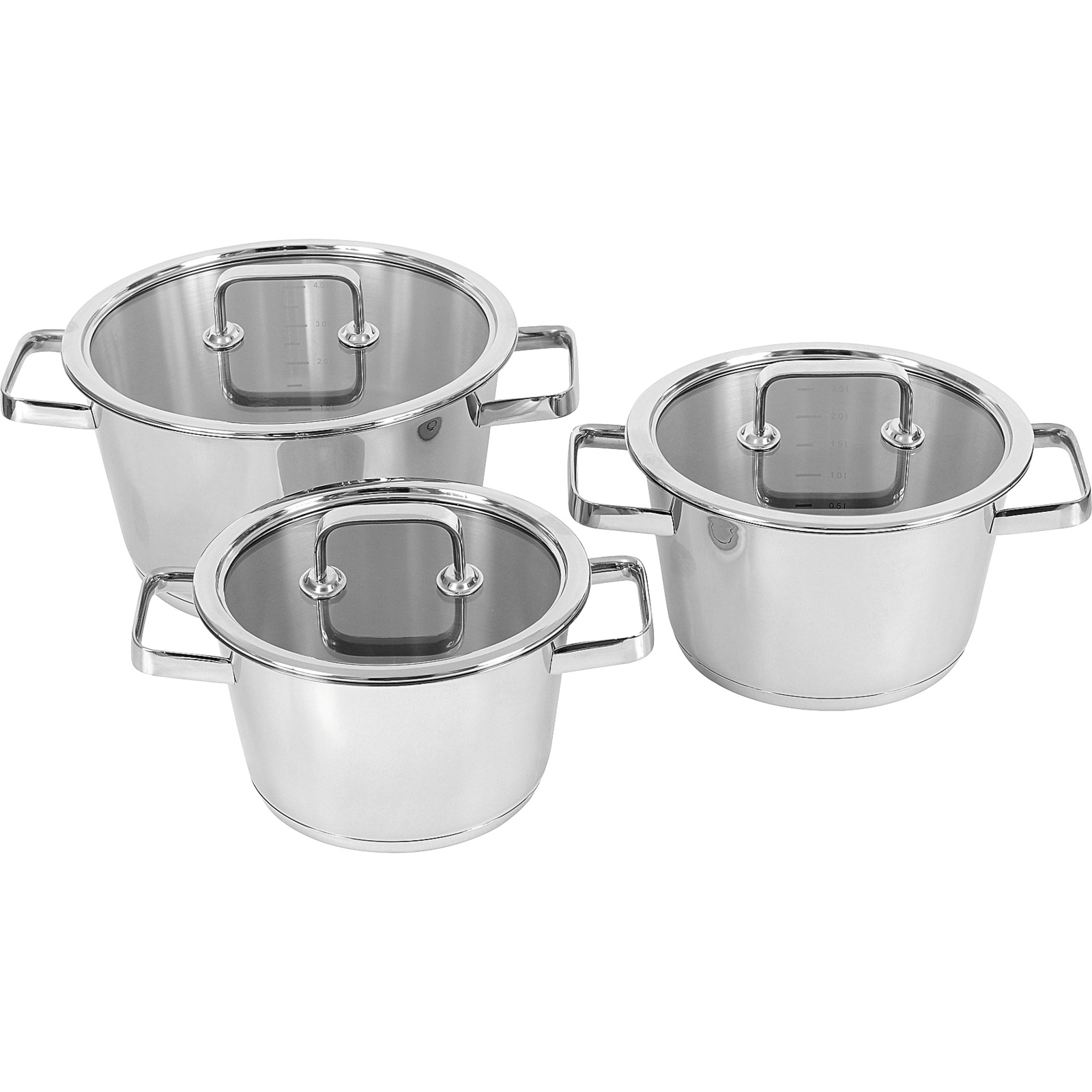 Lunasol Pfannen-Set Merkur 6tlg