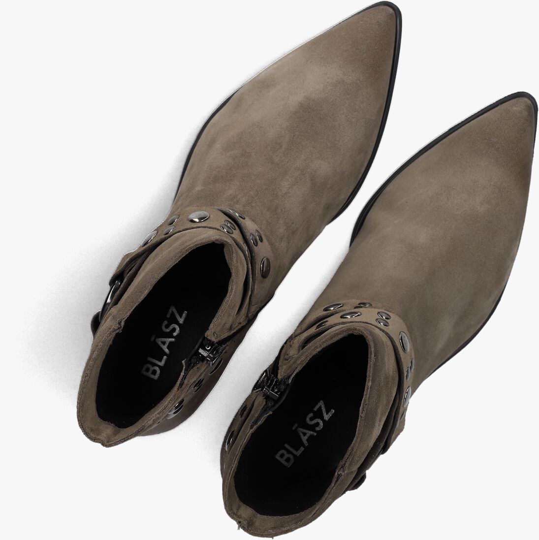 bruine blasz enkellaarsjes l63203