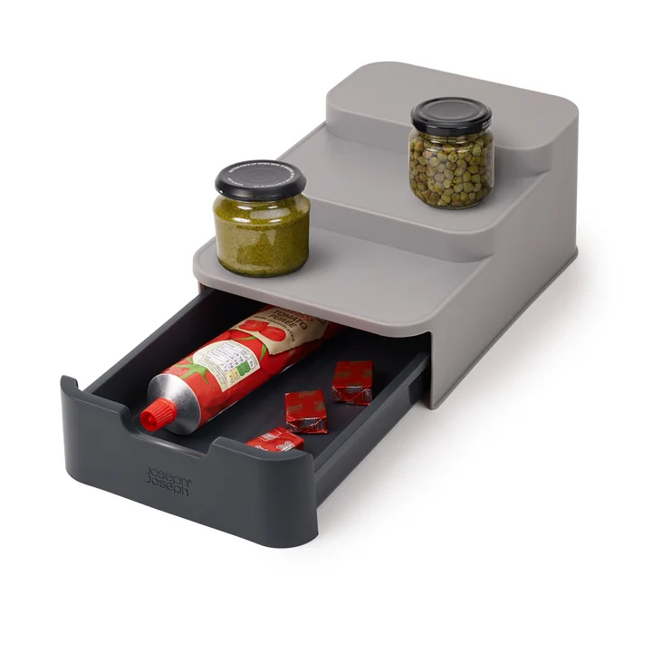 Joseph Joseph - CupboardStore Organizer für Regalunterseite, large, grau