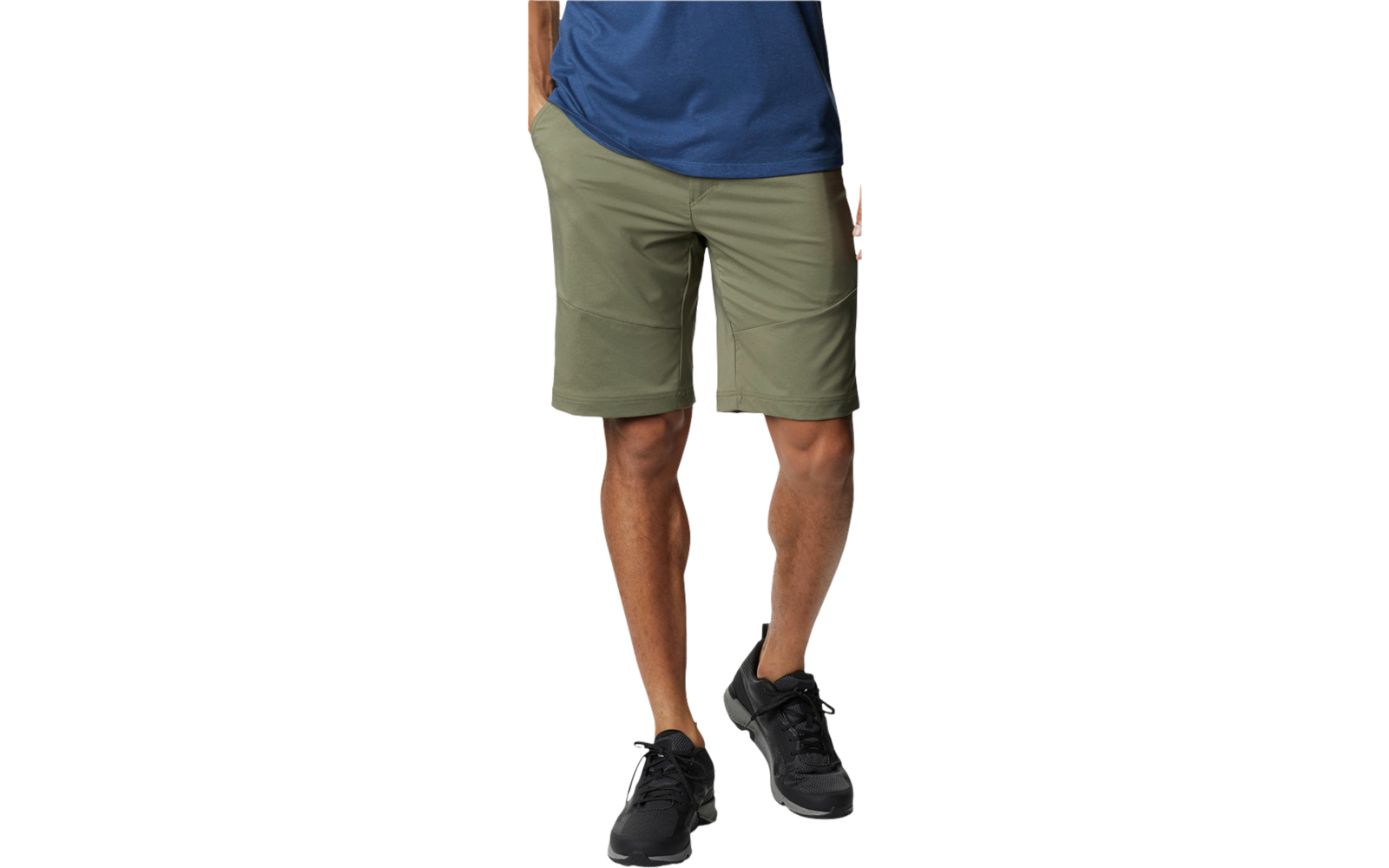 Columbia Tech Trail Herren Wandershorts stone green