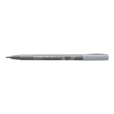 STAEDTLER® pigment brush pen 371 - kaltgrau hell