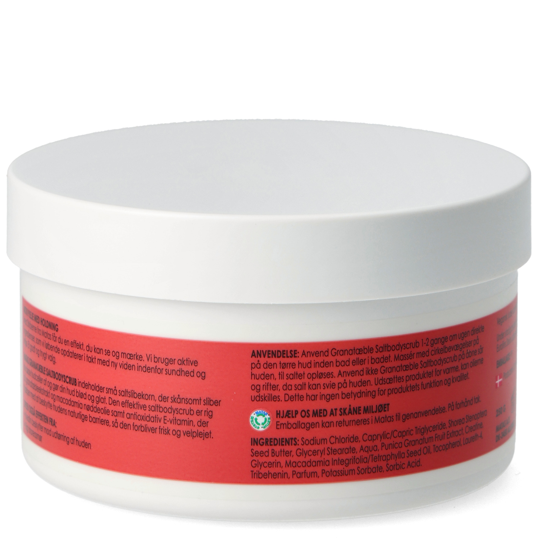 Matas Striber Granatæble Saltbodyscrub 250 g