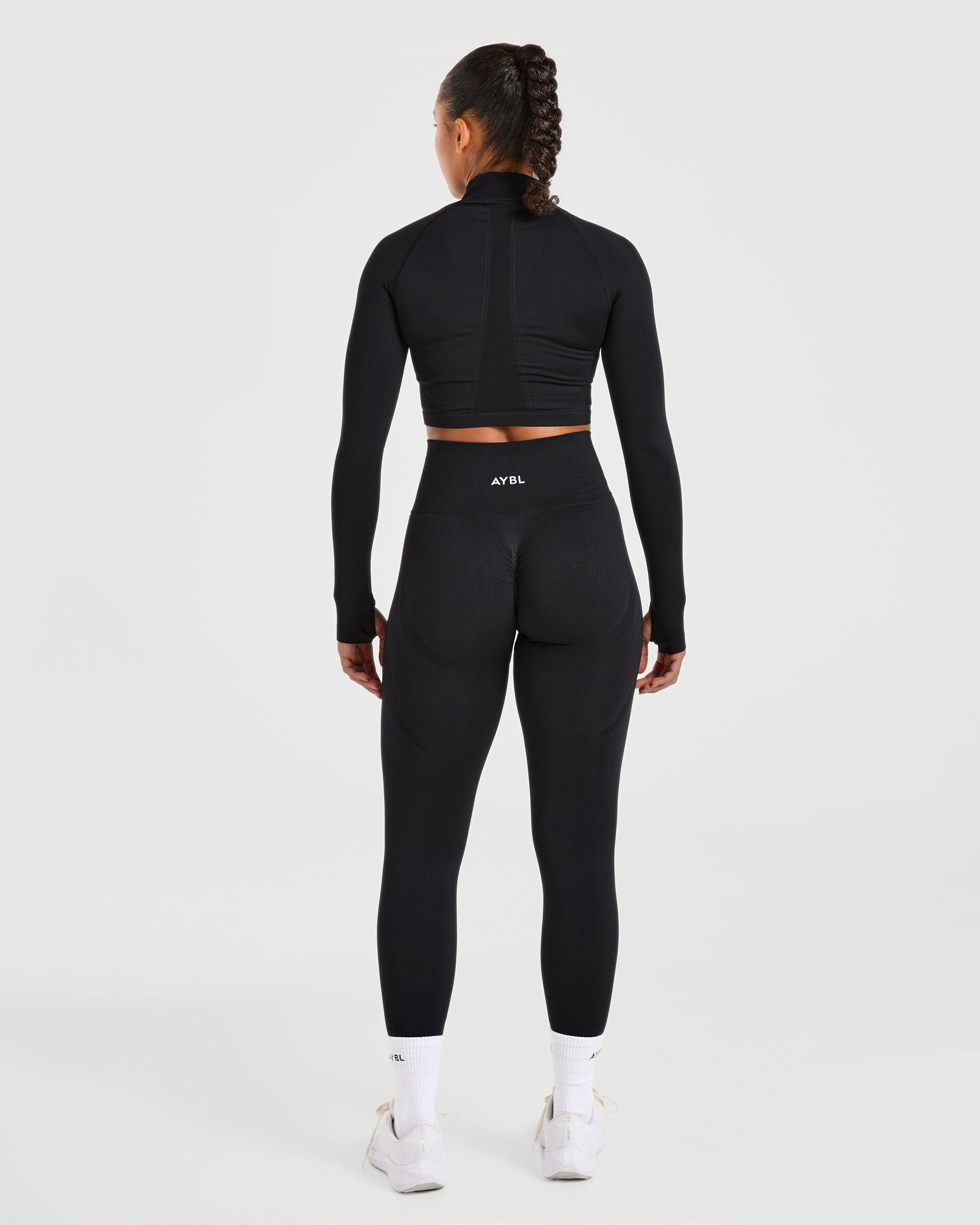 Empower Seamless Crop Zip Jacket