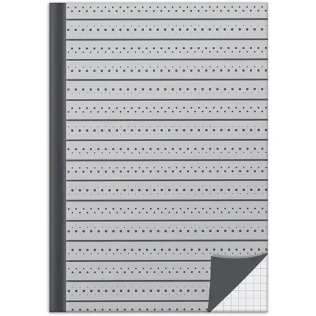 RNK Verlag Kladde / Notizbuch “Grey”, kariert, DIN A5