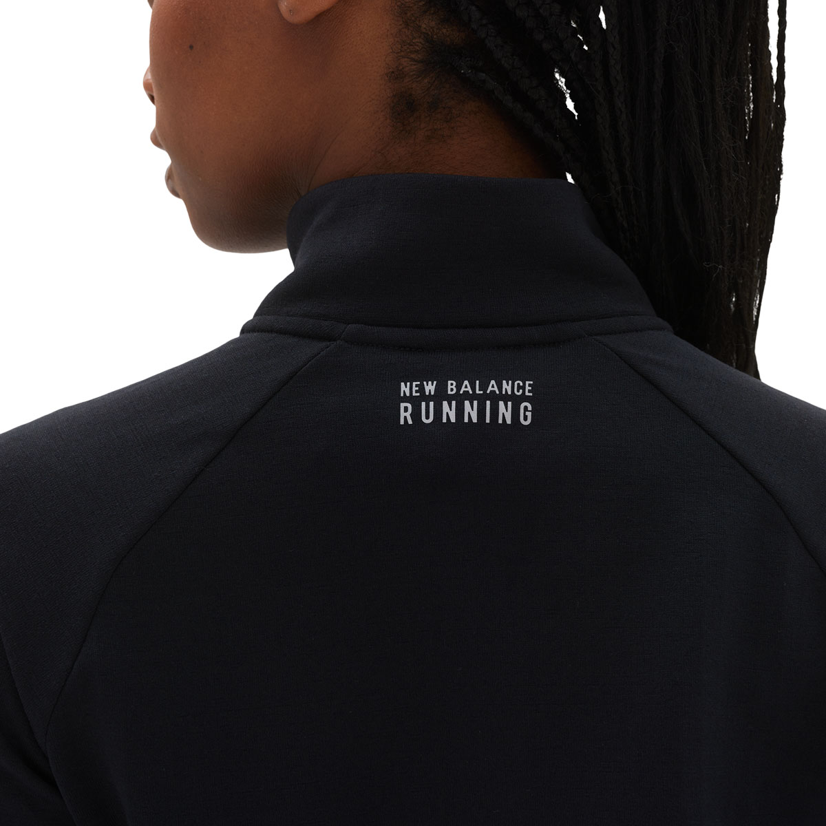 New Balance Heat Grid Half Zip Midlayer Løbetrøje Dame
