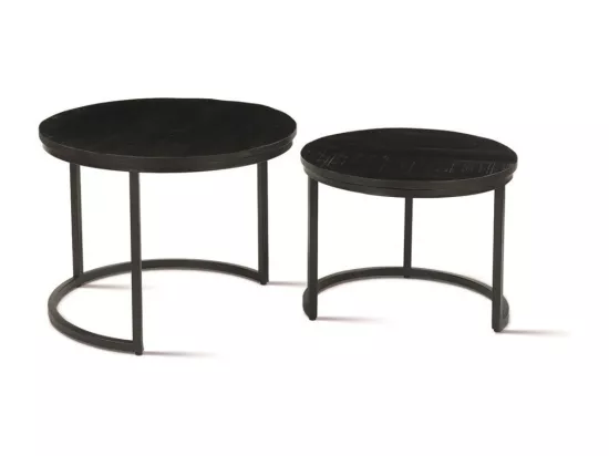 Table basse collection GOJI noir.